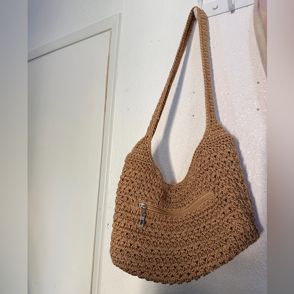 The Sak Vintage 90s crochet, lined shoulder bag - Picture 5 of 5